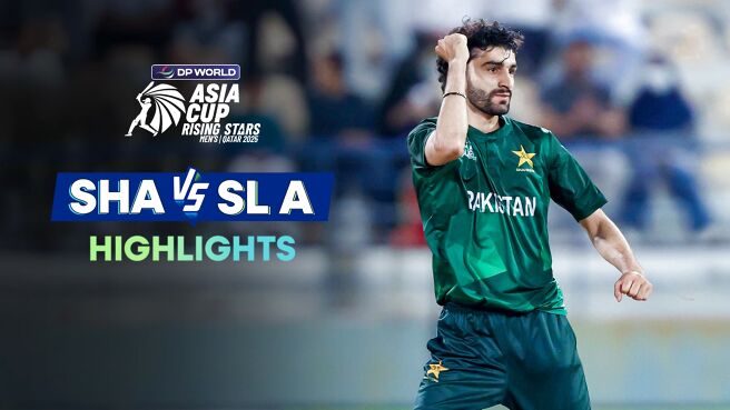  Pakistan Shaheens vs Sri Lanka A - Semi-final - Highlights - 21 Nov 2025 on Sony LIV
