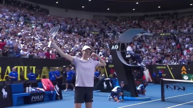 Sinner Sends World No. 1 Djokovic Crashing Out - Highlights - 26 Jan 2024 on Sony LIV