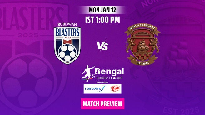 Burdwan Blasters Vs North 24 Parganas Fc on Zee5