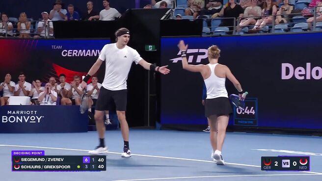 Seigemund/Zverev vs Schuurs/Griekspoor - Highlights - 4 Jan 2026 on Sony LIV