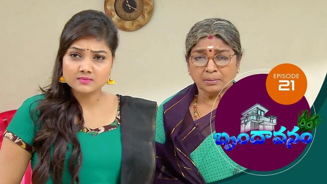 Brundavanam season 1 episode 21 on Sun NXT