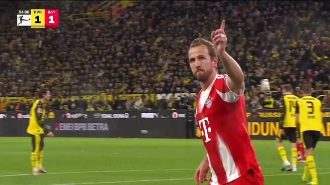 Goal! Kane Brings Bayern Back On Level Terms on Sony LIV
