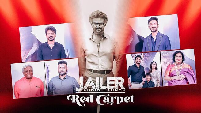 Jailer Audio Launch - Red Carpet on Sun NXT