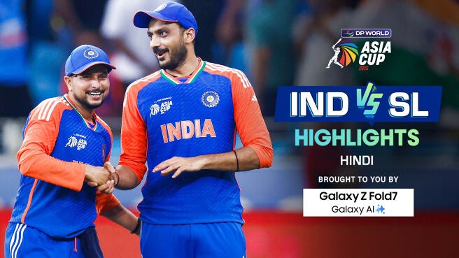 India vs Sri Lanka - Super Four - Highlights - 26 Sep 2025 on Sony LIV