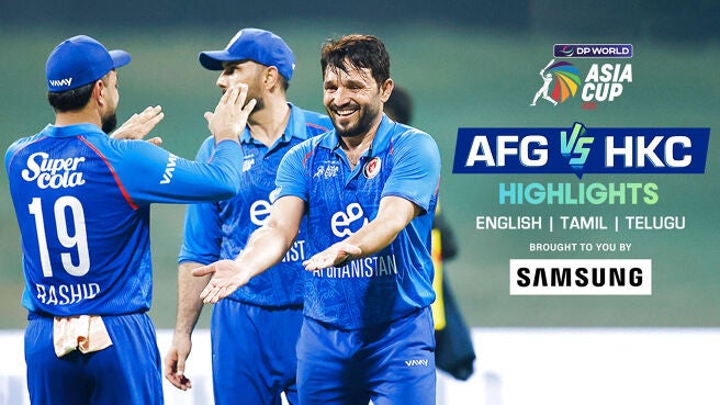 Afghanistan vs Hong Kong, China - Highlights - 9 Sep 2025 on Sony LIV