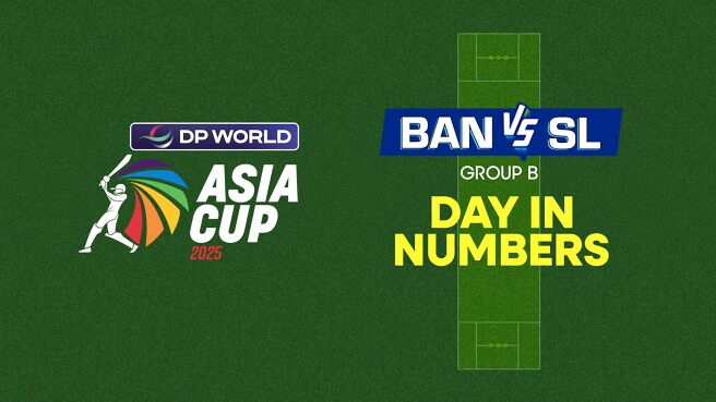 Match Metrics - Bangladesh vs Sri Lanka - 13 Sep 2025 on Sony LIV