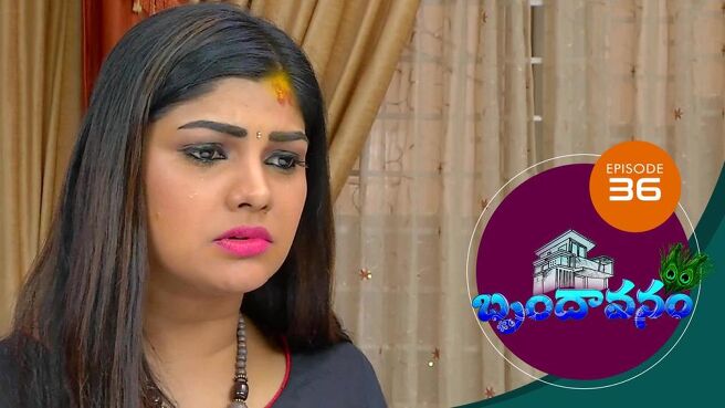 Brundavanam season 1 episode 36 on Sun NXT