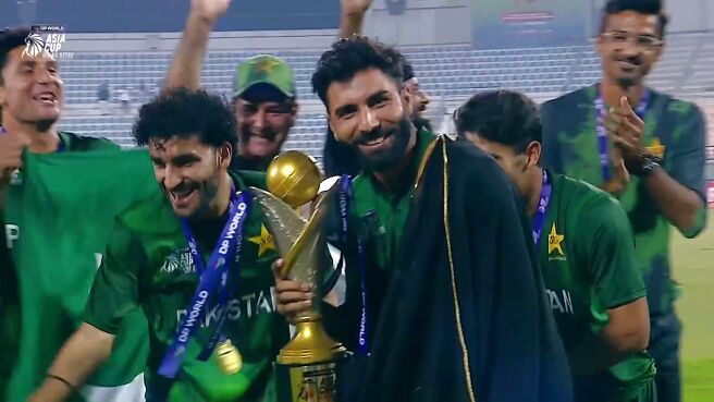 Pakistan Lift The Emerging Teams Asia Cup on Sony LIV