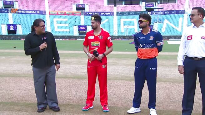 Toss! Kashi Rudras Win The Toss And Elect To Bat First on Sony LIV