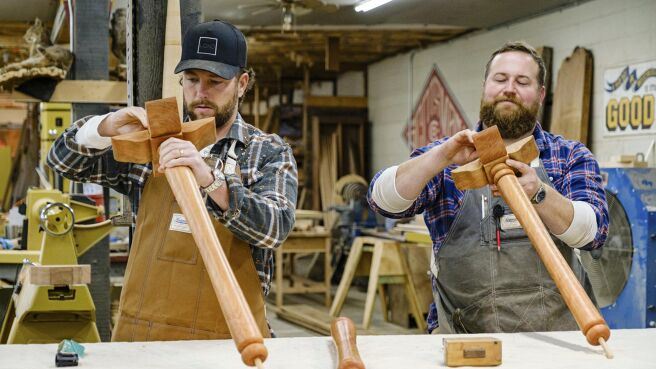 Home Town: Ben's Workshop season 1 episode 4 on Discovery Plus