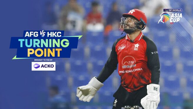 Turning Point - Afghanistan vs Hong Kong, China - 9 Sep 2025 on Sony LIV