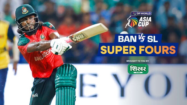 Super Fours - Bangladesh vs Sri Lanka - 13 Sep 2025 on Sony LIV