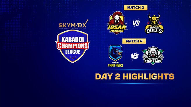 Kabaddi Champions League  Highlights Day 2 on Zee5
