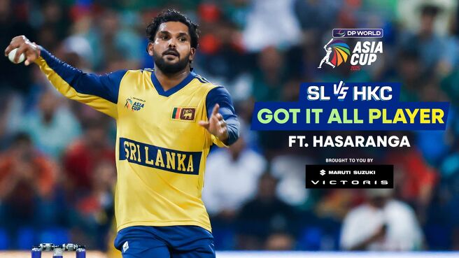 Got It All Player - Wanindu Hasaranga - 15 Sep 2025 on Sony LIV