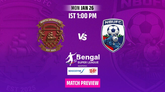 North 24 Parganas Fc Vs Northbengal United Fc on Zee5