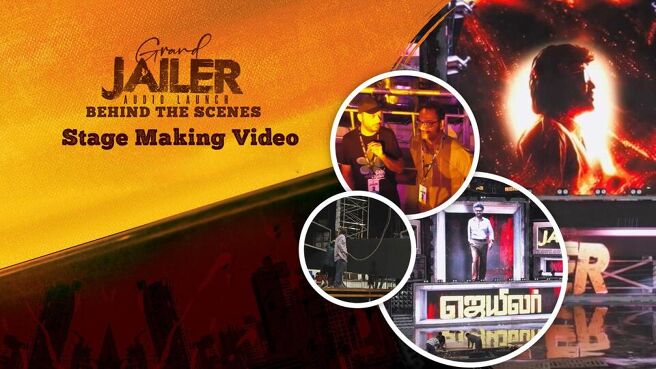 Behind the Scenes - Jailer Audio Launch season 1 episode 4 on Sun NXT