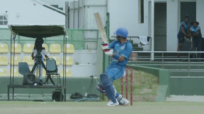 Four! Ishaq Brilliantly Upper-Cuts It For A Boundary on Sony LIV