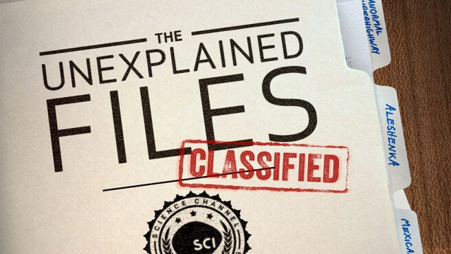 The Unexplained Files on Discovery Plus