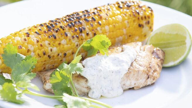 Symon's Dinners Cooking Out season 3 episode 5 on Discovery Plus