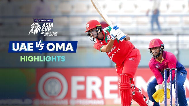 UAE vs Oman - Highlights - 16 Nov 2025 on Sony LIV