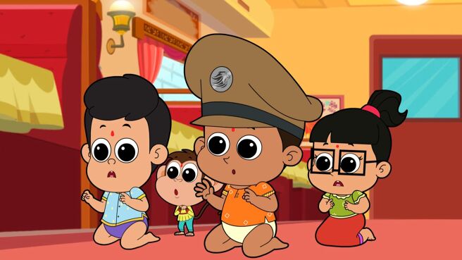 Baby Little Singham: Royal Rajasthan Express season 1 episode 1 on DiscoveryPlus