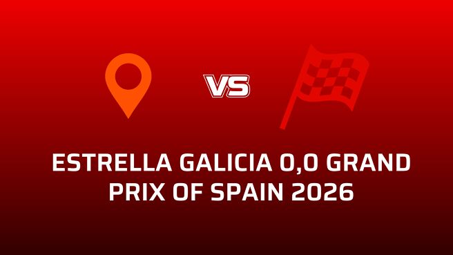 ESTRELLA GALICIA 0,0 GRAND PRIX OF SPAIN 2026 on Fan Code