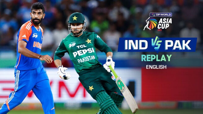 India vs Pakistan - Super Four - Replay - 21 Sep 2025 on Sony LIV