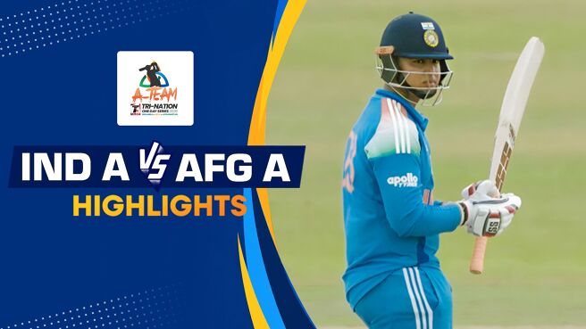 India A vs Afghanistan A - Highlights - 11 Jun 2026 on Sony LIV