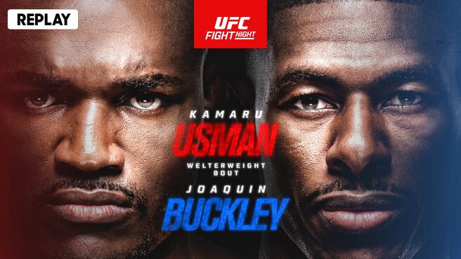 UFC Fight Night - Usman vs Buckley - Replay - 15 Jun 2025 on Sony LIV