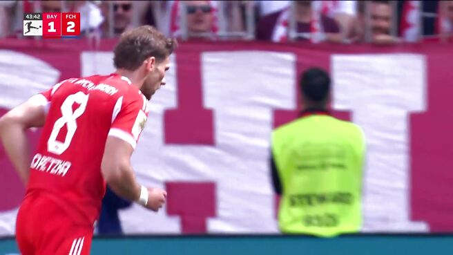 Goal! Goretzka Strikes With A Magnificent Free-Kick on Sony LIV