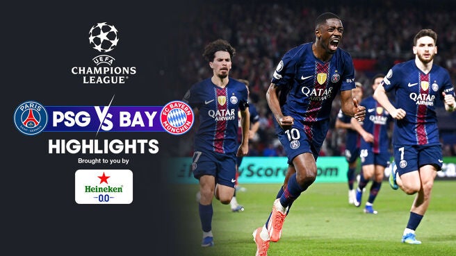 PSG vs Bayern - Semi Final - Leg 1 - Highlights - 29 Apr 2026 on Sony LIV
