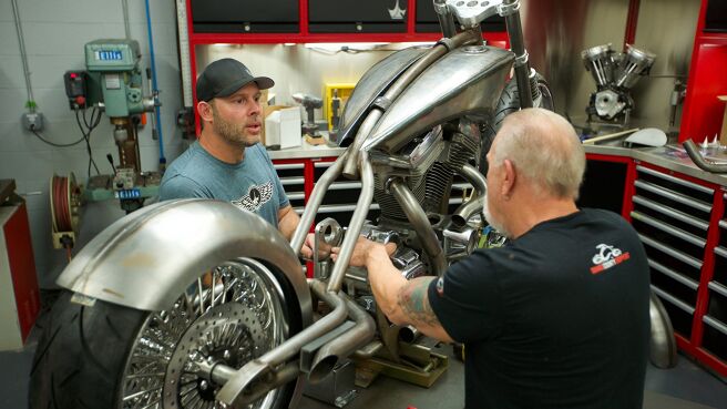 American Chopper season 1 episode 2 on DiscoveryPlus
