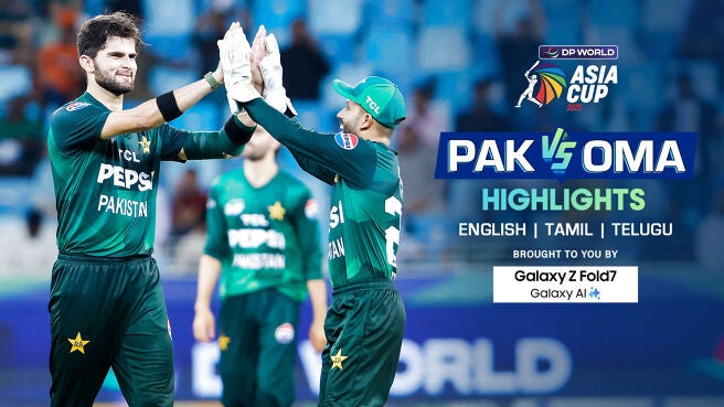 Pakistan vs Oman - Highlights - 12 Sep 2025 on Sony LIV