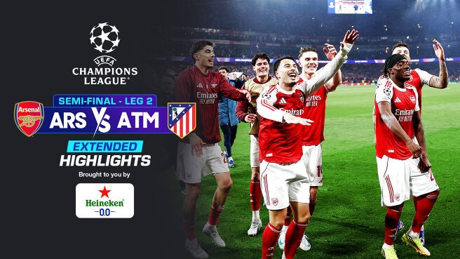 Arsenal vs Atletico - Extended Highlights - 6 May 2026 on Sony LIV