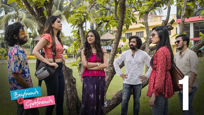 Boyfriends & Girlfriends season 1 episode 1 on Hoichoi