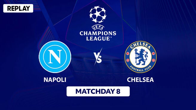 Napoli vs Chelsea - Replay - 29 Jan 2026 on Sony LIV