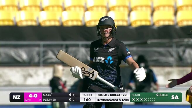 Four! Gaze Gets The First Boundary Of The Chase on Sony LIV