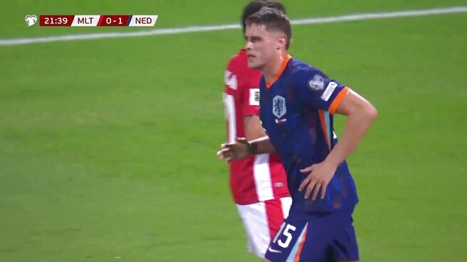 Chance! Van de Ven’s Effort Rolls Wide on Sony LIV