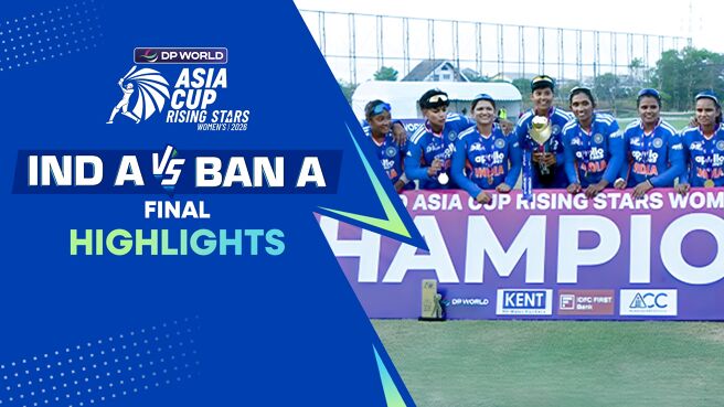 India A Women vs Bangladesh A Women - Final - Highlights - 20 Feb 2026  on Sony LIV