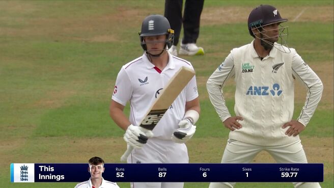 Fifty! Jamie Smith Punches His Way To A Valuable Half-Century on Sony LIV