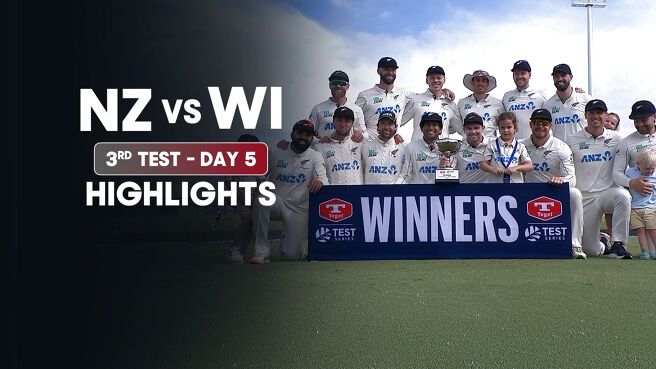 Day 5 - 3rd Test - Highlights - 22 Dec 2025 on Sony LIV
