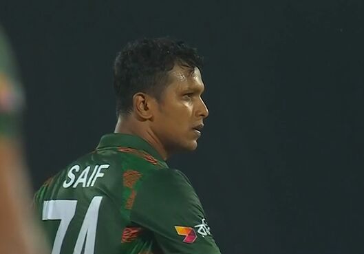 3rd T20I: Mohammad Saifuddin's 3 for 42 on Fan Code