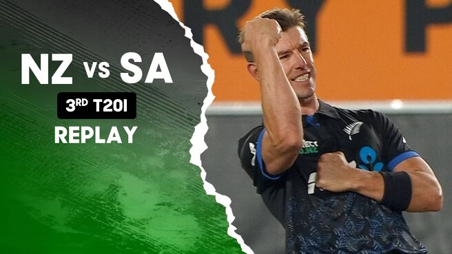 3rd T20I - Replay - 20 Mar 2026 on Sony LIV