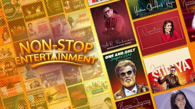 Non-Stop Entertainment on SunNXT