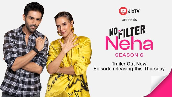 Ep - 08 - S6 - Trailer - No Filter Neha with Kartik Aaryan on undefined