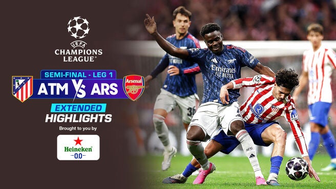  Atletico vs Arsenal - Extended Highlights - 30 Apr 2026 on Sony LIV