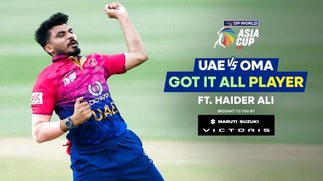 Got It All Player - Haider Ali - 15 Sep 2025 on Sony LIV