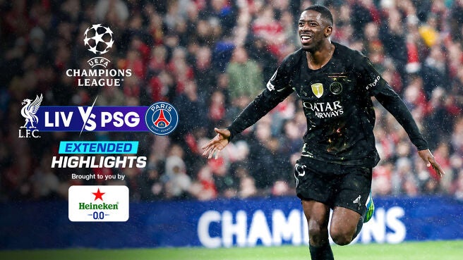  Liverpool vs PSG - Extended Highlights - 15 Apr 2026 on Sony LIV