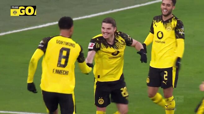 Goal! Sabitzer Doubles Dortmund’s Lead With A Clinical Finish on Sony LIV
