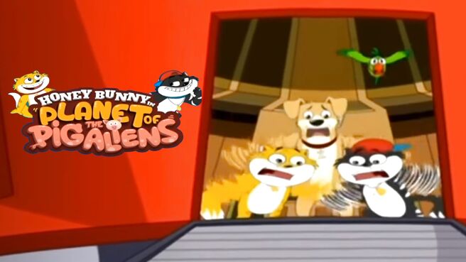 Honey Bunny In Planet of Pig Aliens on Sony LIV